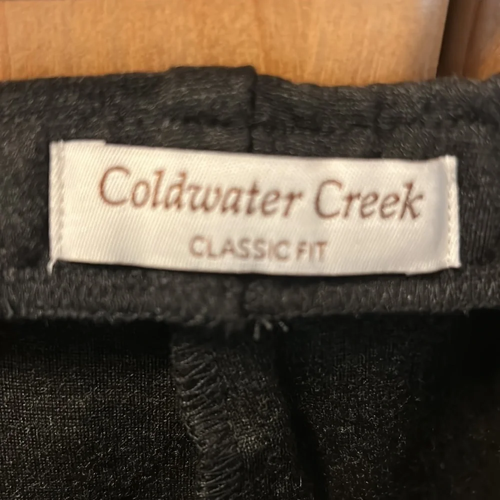 NWT Coldwater Creek Grey Ponte Knit Holly Classic Fit Slacks - Picture 7 of 8